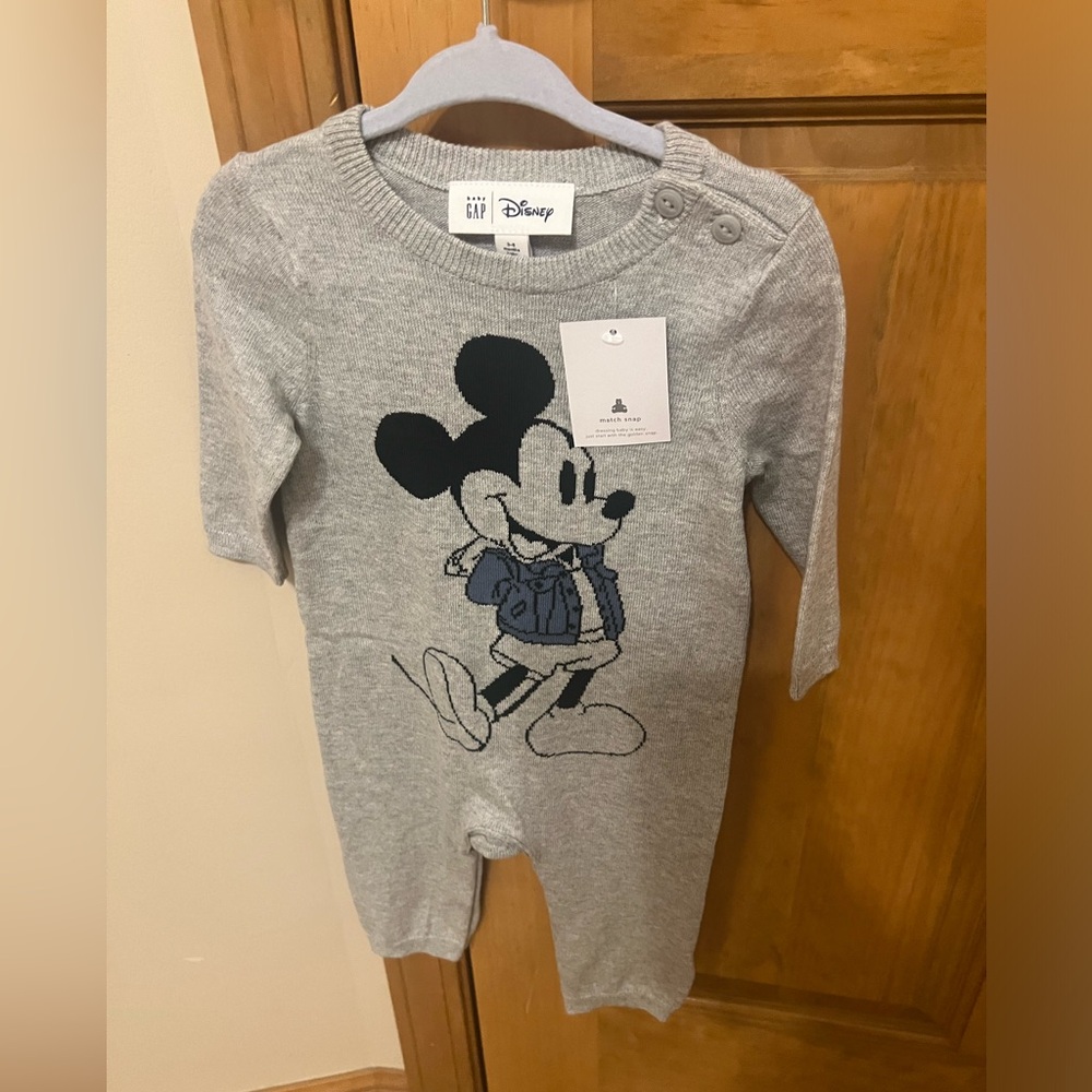 Gap Disney! So cute! Mickey Mouse! Size 3-6 months